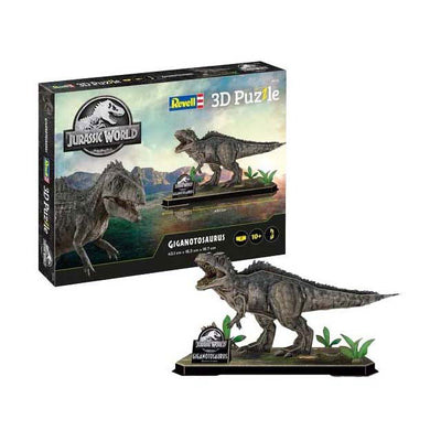 Revell 3D-Puzzle-Bausatz Jurassic World - Giganotosaurus - 60 Teile.