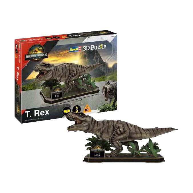 Revell 3D-Puzzle-Bausatz Jurassic World - t. Rex - 45 Stk.
