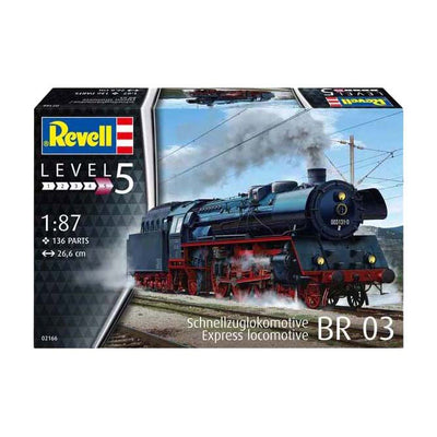 Revell Modellbausatz - Schnellzuglokomotive 1:87 - 136-tlg.