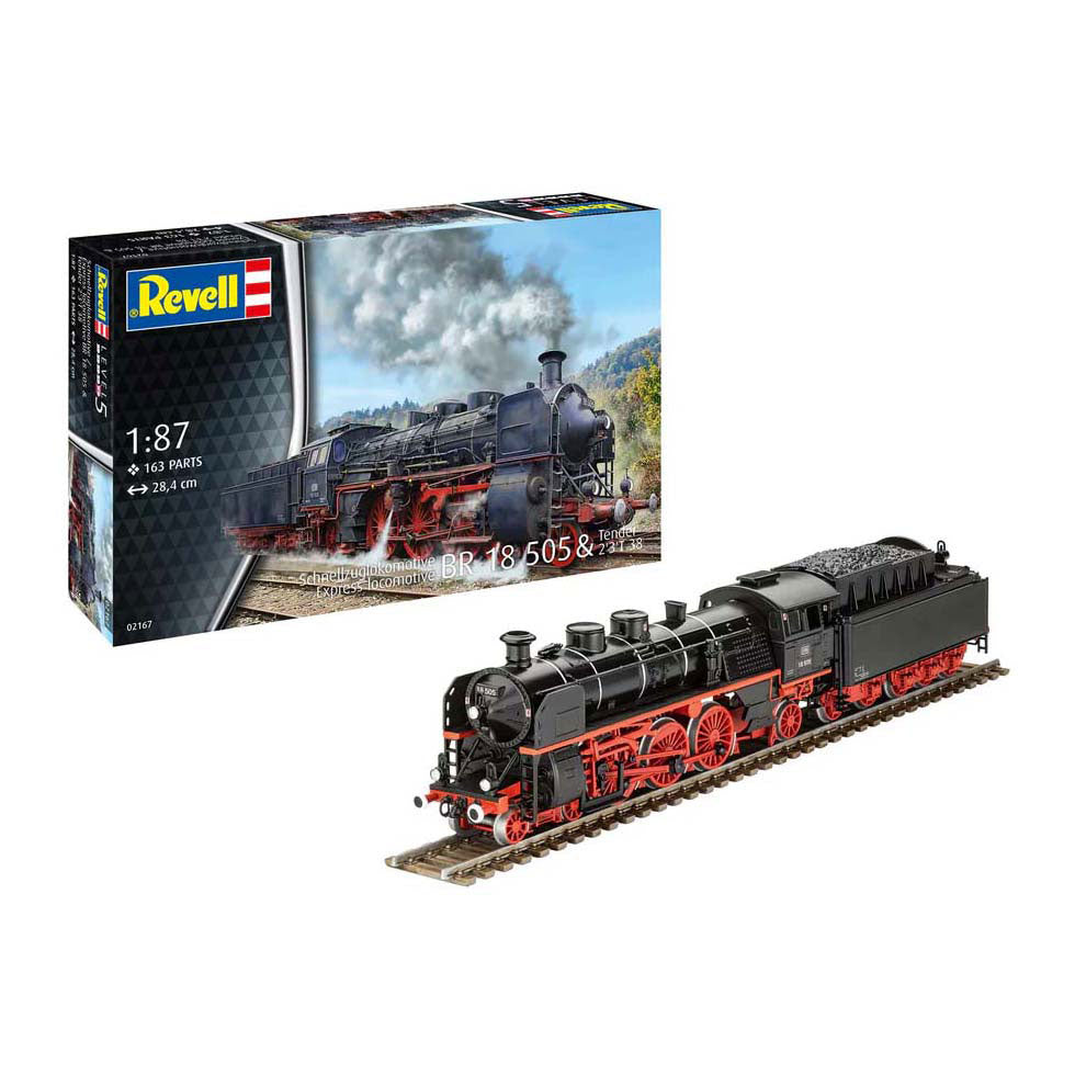 Revell Modellbausatz - Schnellzuglokomotive 1:87 - 163-tlg.
