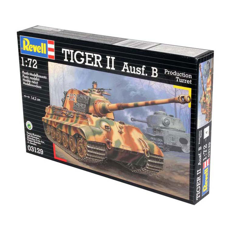 Revell Modellbausatz - Tiger II ausf. b 1:72 - 144 Stk.