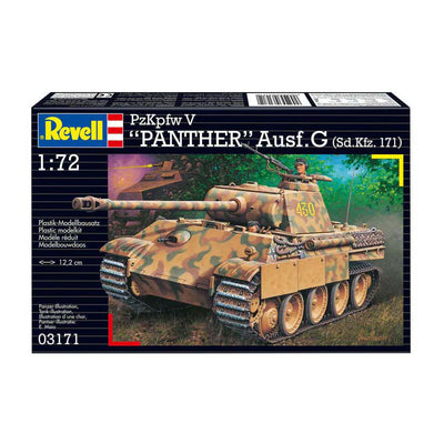 Revell Modellbausatz - Panther ausf.g 1:72 - 124-tlg.