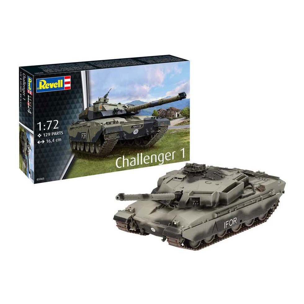 Revell Modellbausatz - Challenger 1 1:72 - 129-tlg.