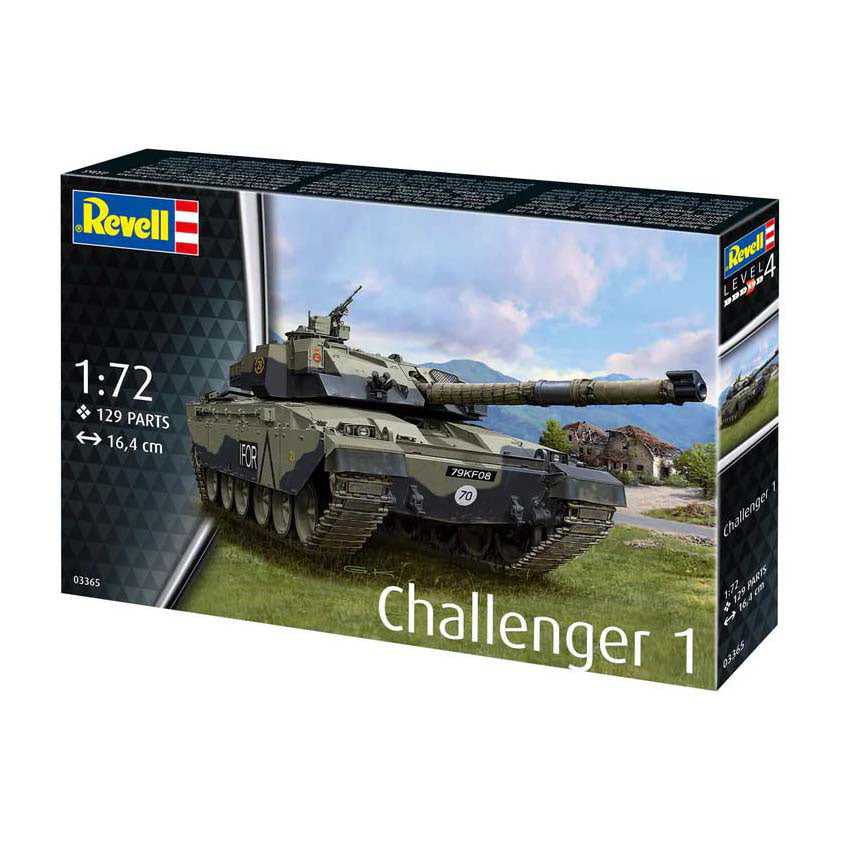 Revell Modellbausatz - Challenger 1 1:72 - 129-tlg.