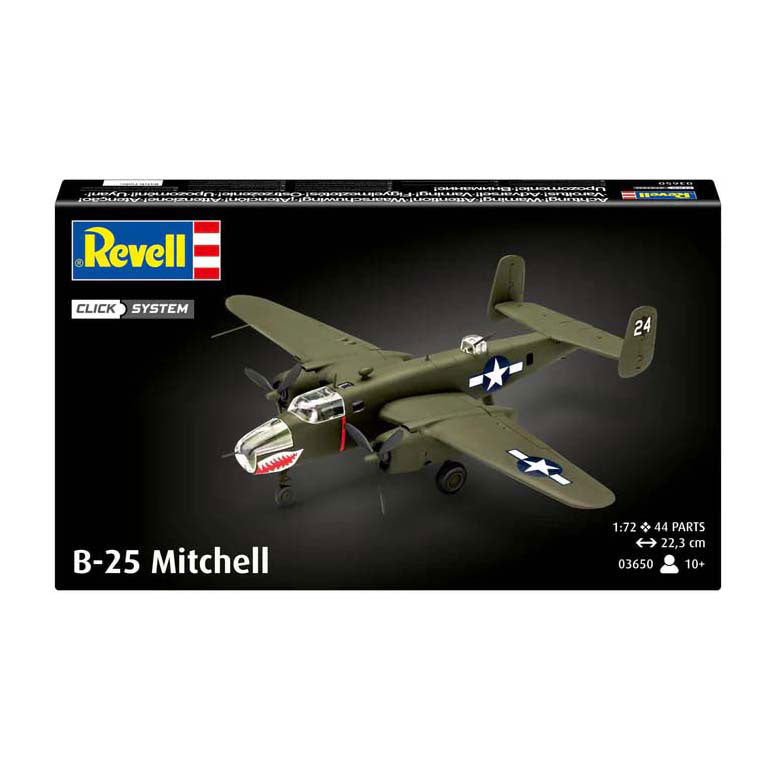Revell model kit - b-25 mitchell - 44 pcs.