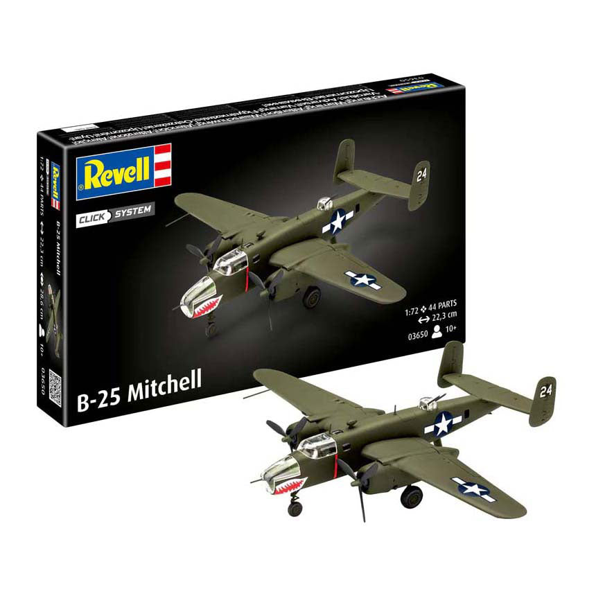 Revell model kit - b-25 mitchell - 44 pcs.