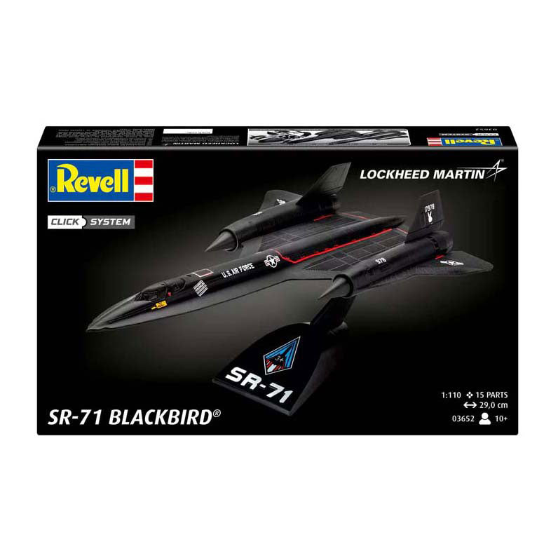 Revell Modellbausatz - Lockheed SR-71 Blackbird - 15-tlg.