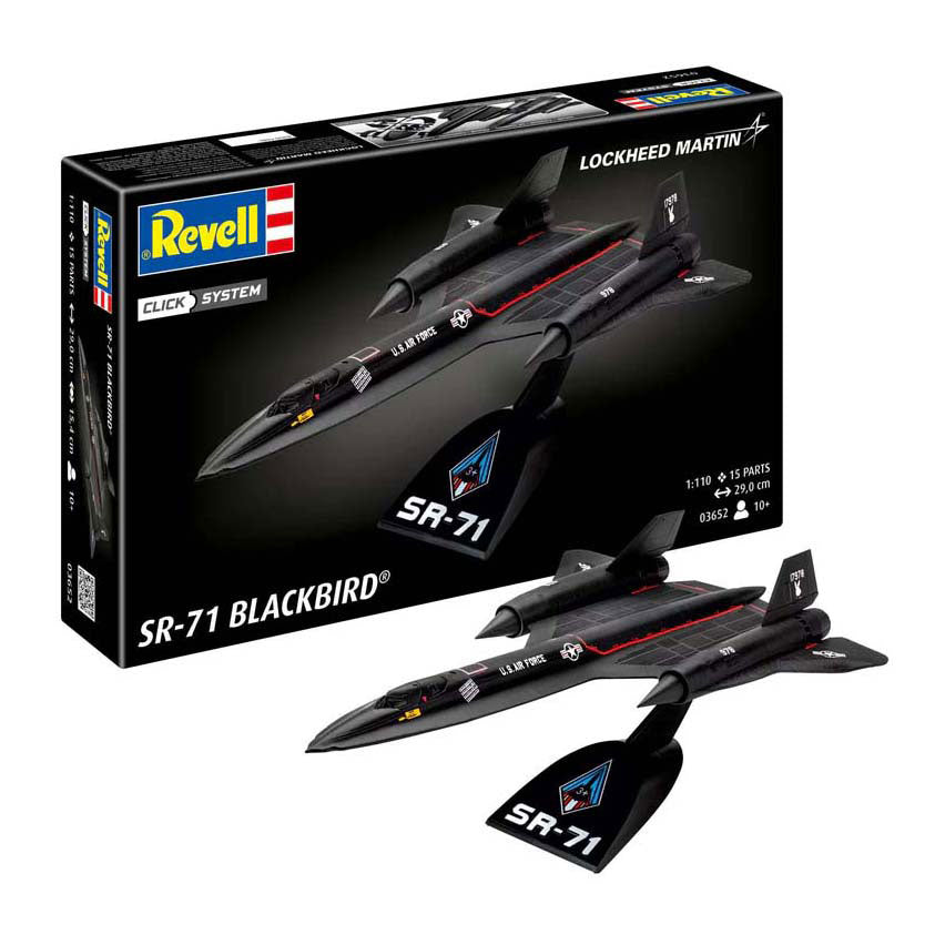 Revell Modellbausatz - Lockheed SR-71 Blackbird - 15-tlg.