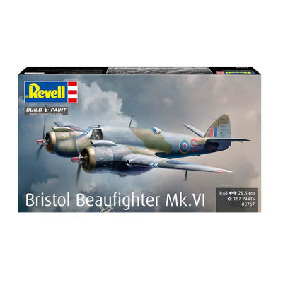 Revell Modellbausatz – Bristol Beaufighter mk. vi 1:48 - 167 Teile.
