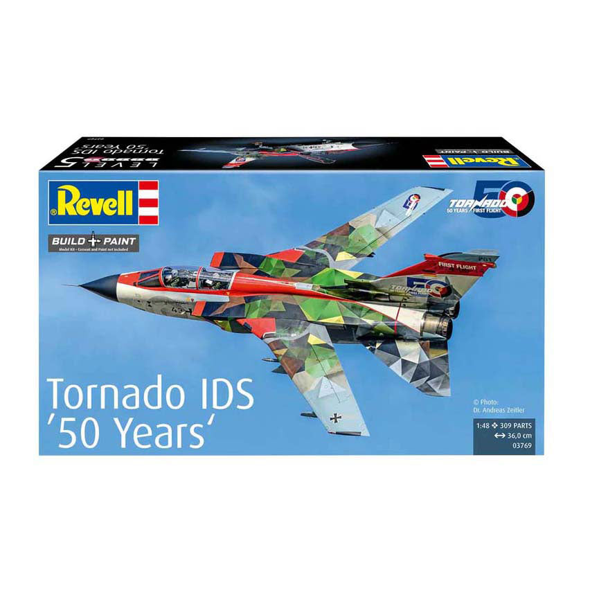 Revell Modellbausatz – Panavia Tornado IDs 50 Jahre 1:48 – 309 Stück.