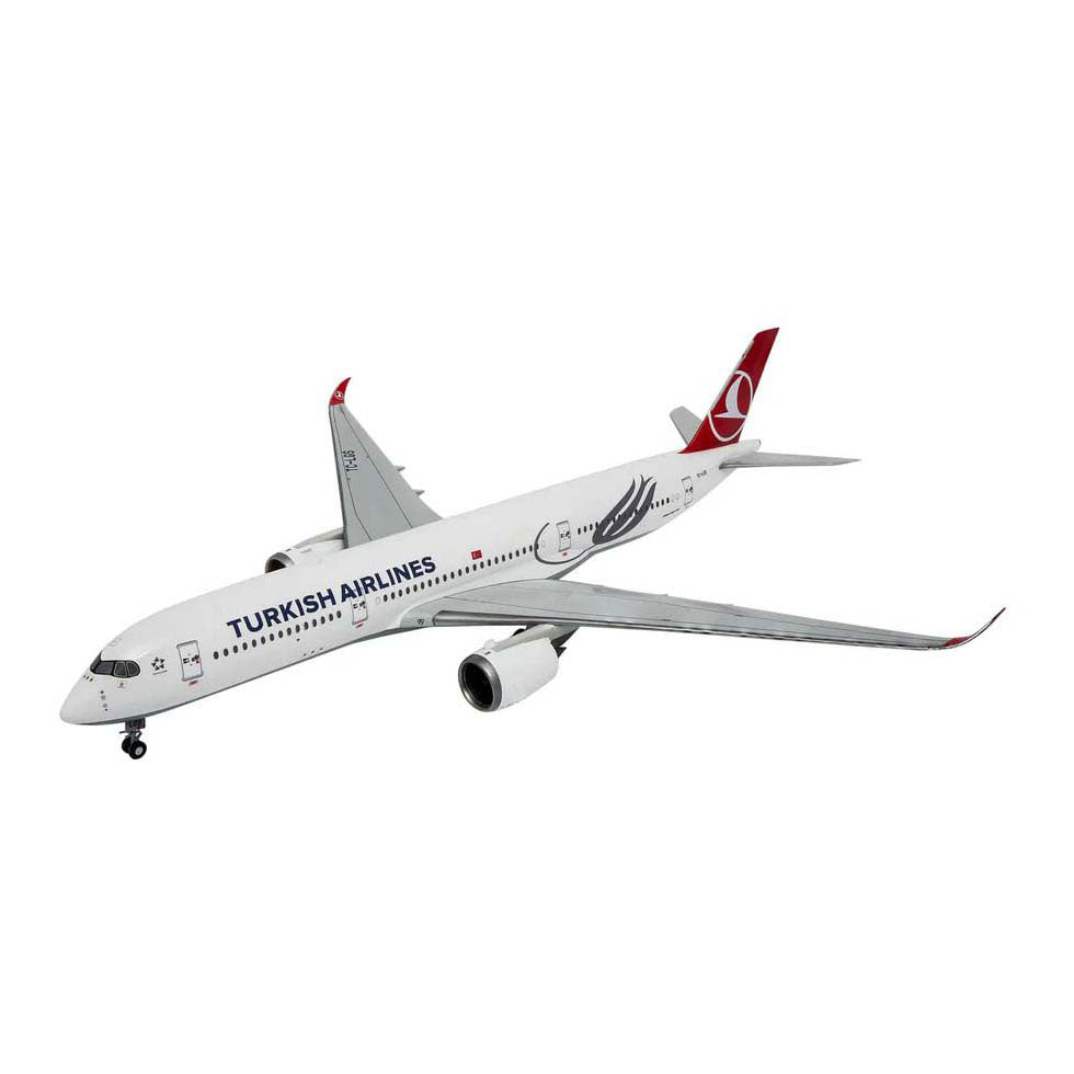 Revell Modellbausatz – Airbus A350-900 türkische Fluggesellschaft 1:144 – 120 Stück.