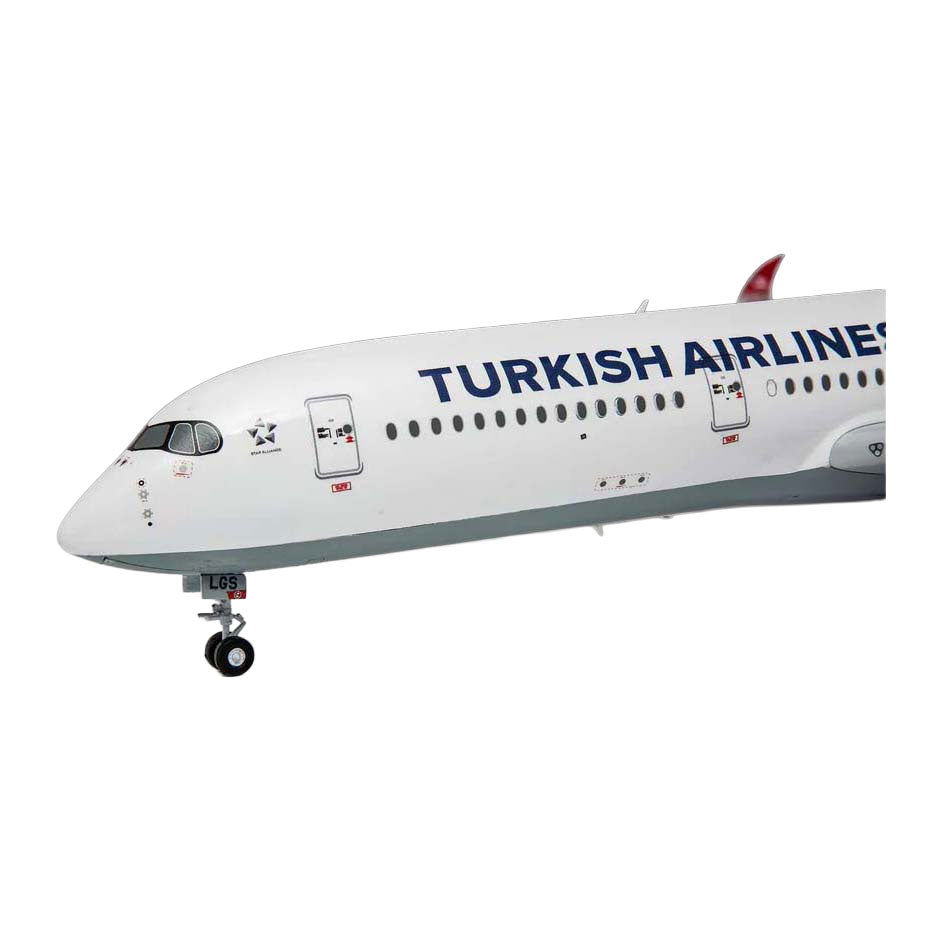 Revell Modellbausatz – Airbus A350-900 türkische Fluggesellschaft 1:144 – 120 Stück.