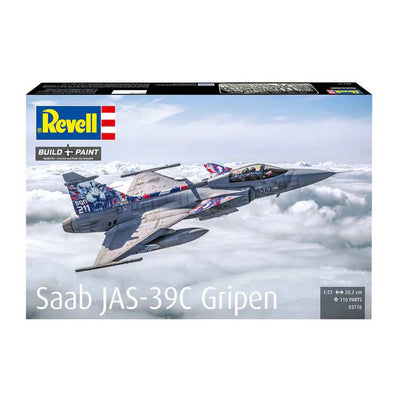 Revell Modellbausatz - Saab Jas-39c Gripen 1:72 - 120-tlg.