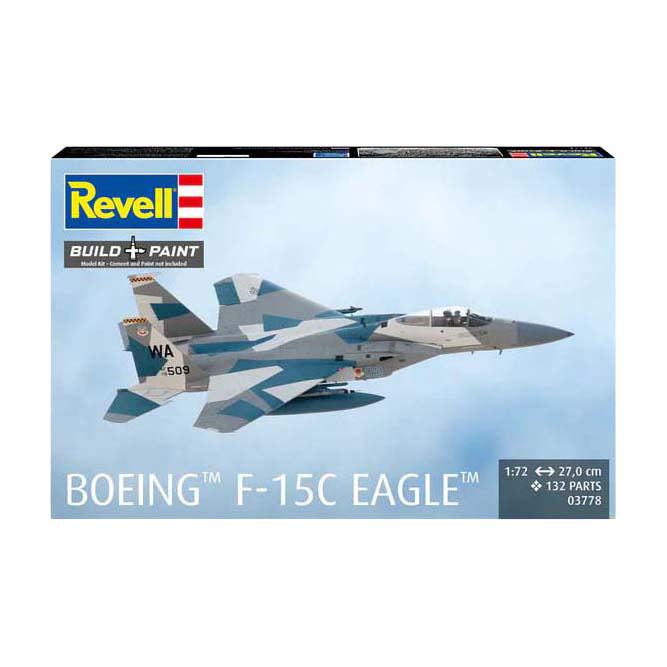 Revell Modellbausatz - Boeing F-15C Eagle 1:72 - 200-tlg.