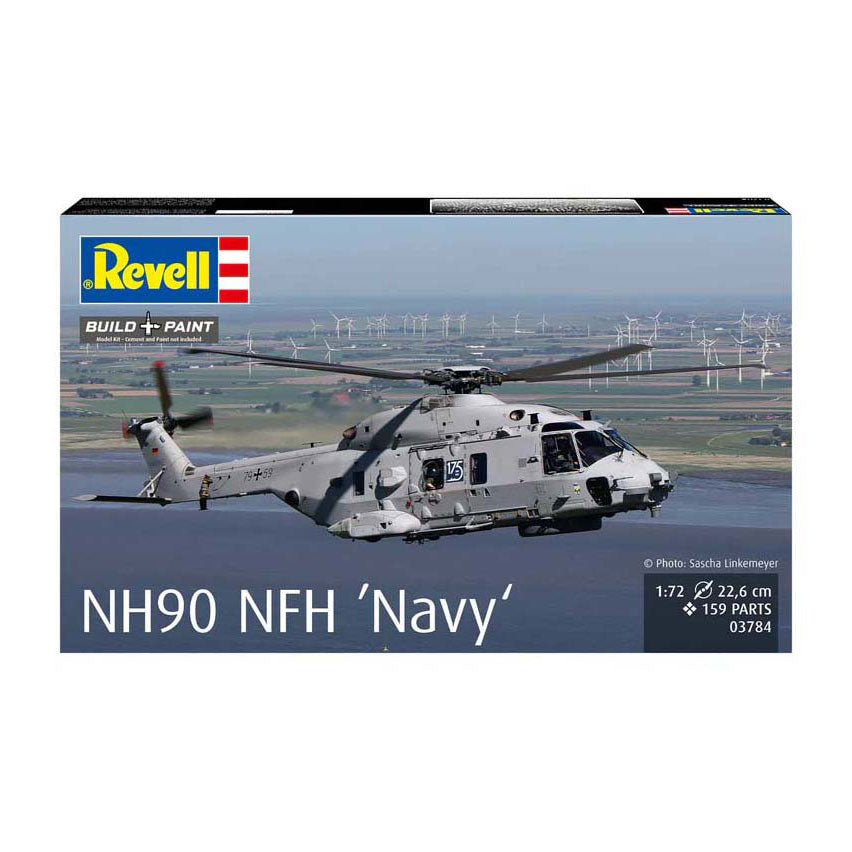 Revell Modellbausatz - NH90 NFH Marine 1:72 - 159 Teile.
