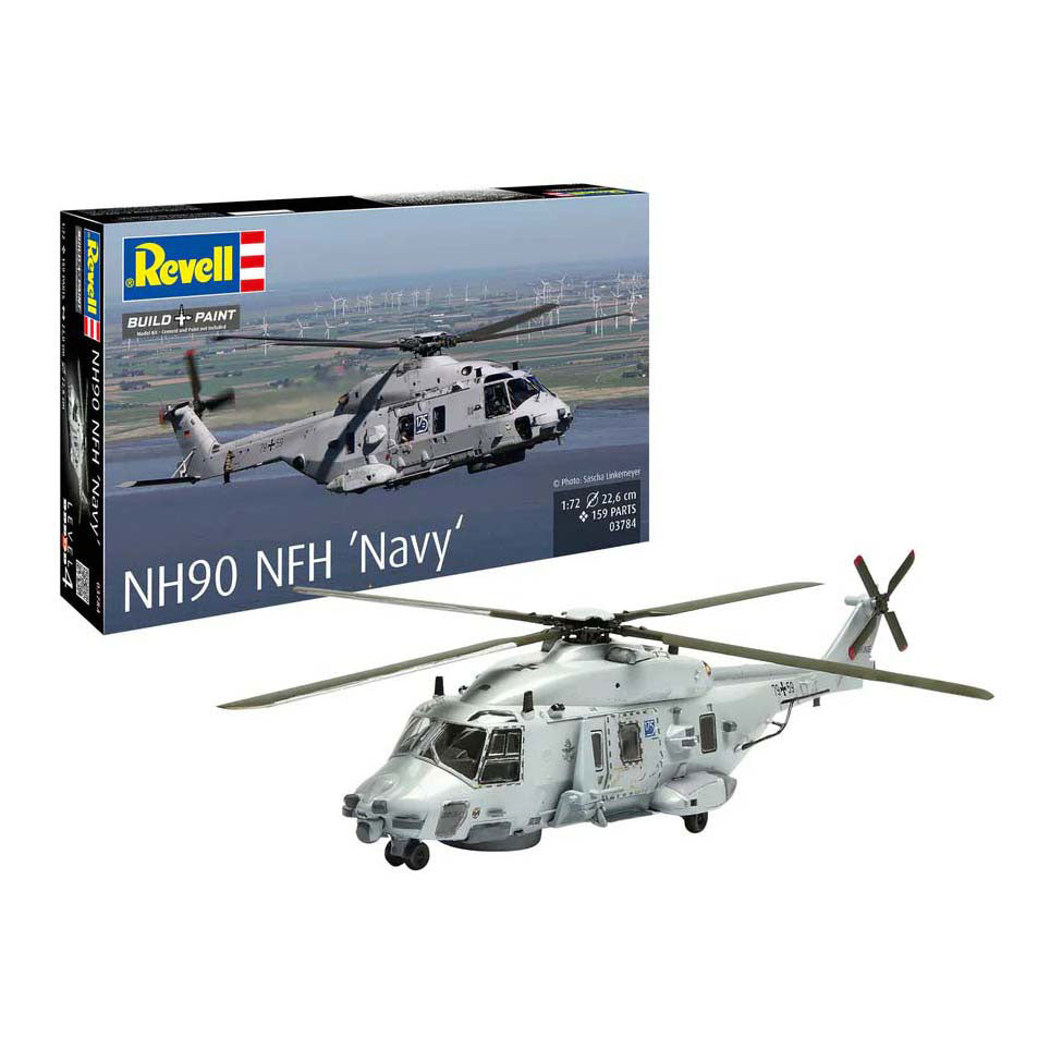 Revell Modellbausatz - NH90 NFH Marine 1:72 - 159 Teile.