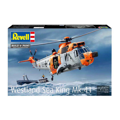 Revell Modellbausatz - Westland Sea King mk. 41 1:72 - 132 Stk.