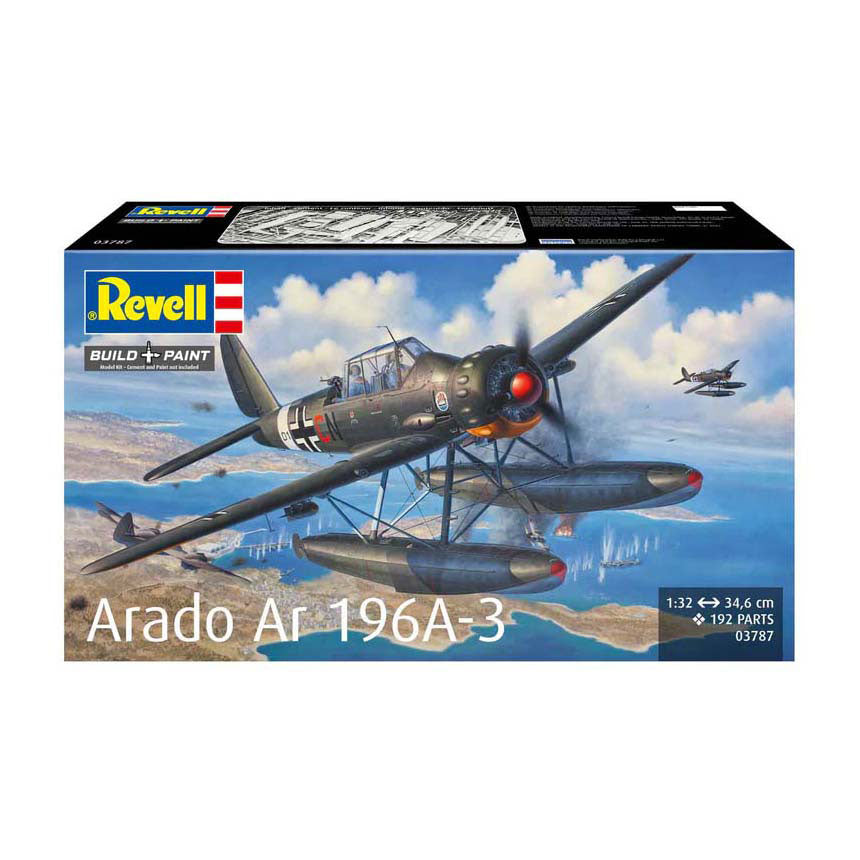 Revell Modellbausatz - Wasserflugzeug Arado AR196A-3 1:32 - 192-tlg.