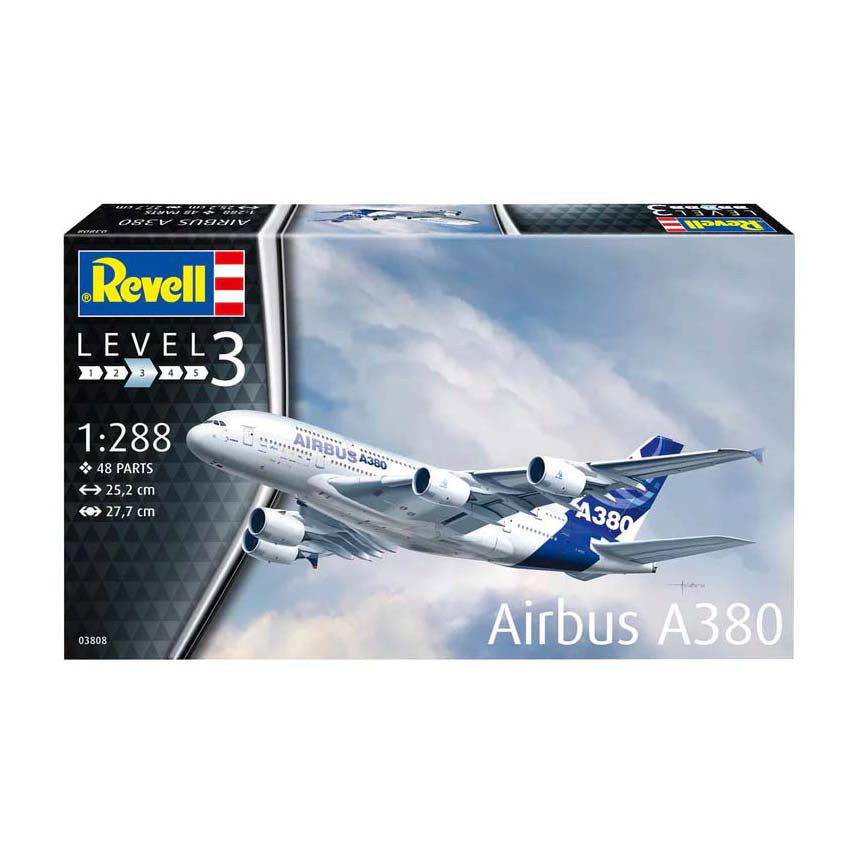 Revell Modellbausatz - Airbus A380 1:288 - 25-tlg.