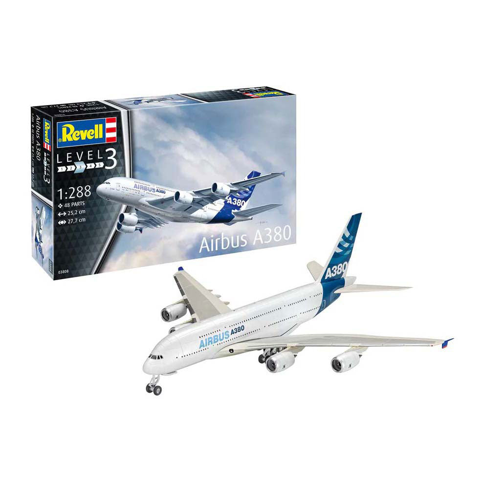 Revell Modellbausatz - Airbus A380 1:288 - 25-tlg.