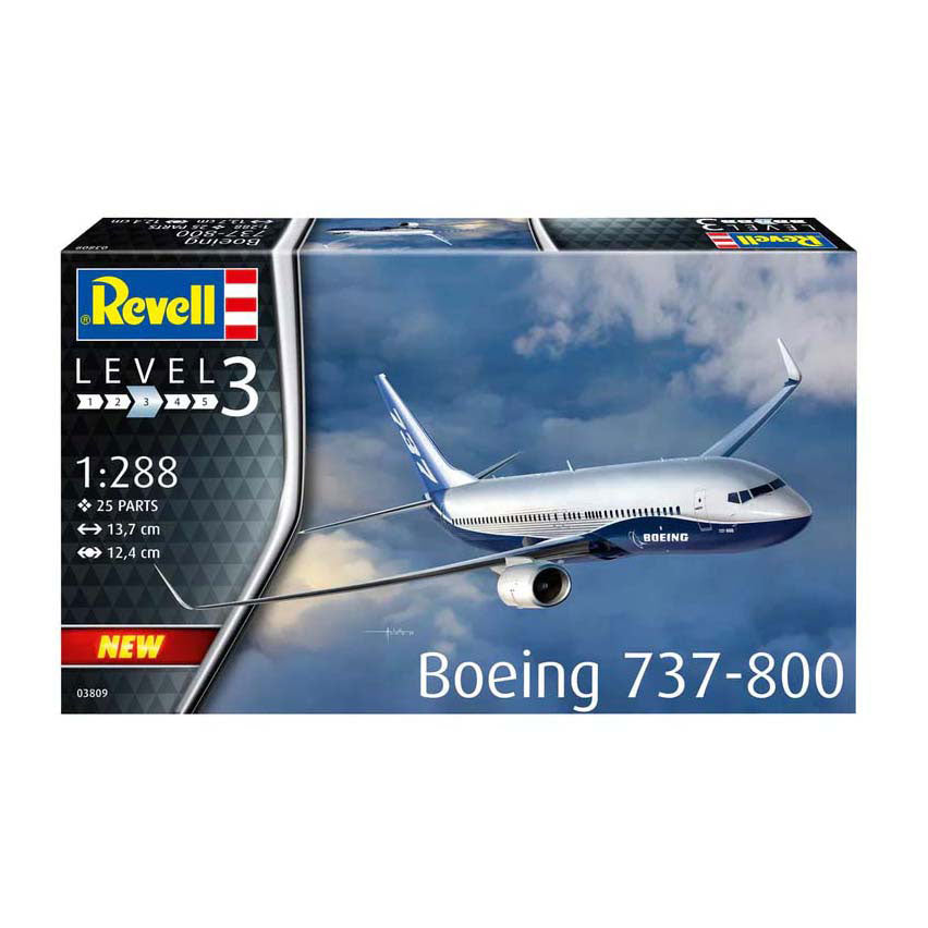 Revell Modellbausatz - Boeing 737-800 1:288 - 25-tlg.