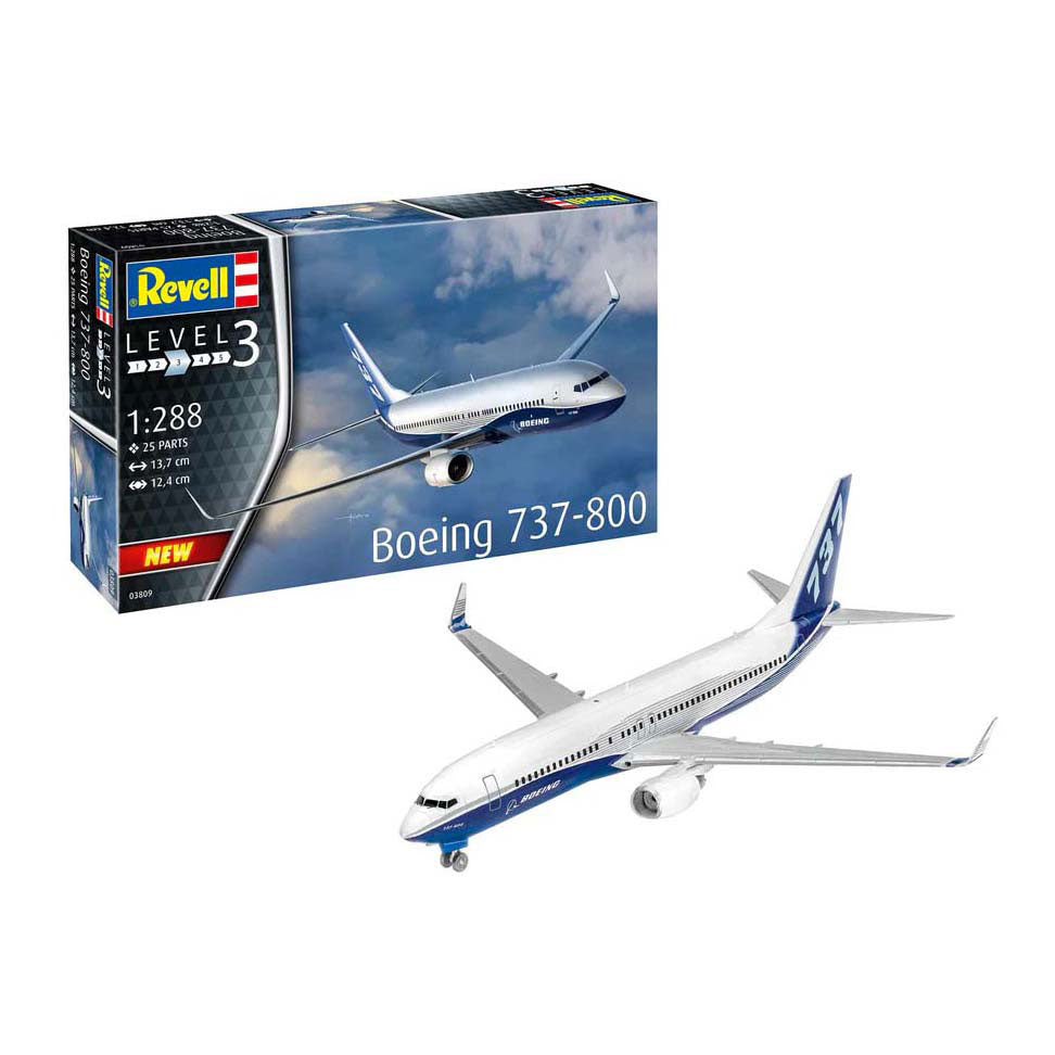 Revell Modellbausatz - Boeing 737-800 1:288 - 25-tlg.