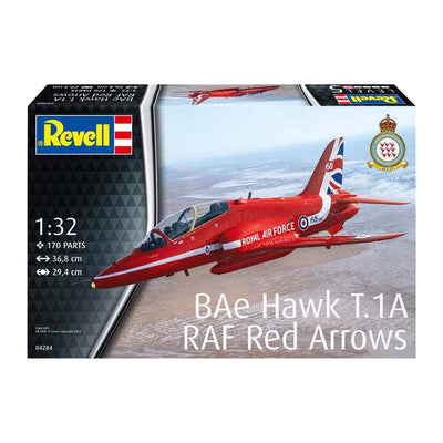 Revell Modellbausatz – Bae Hawk T.1a – rote Pfeile 1:32 – 170 Stück.