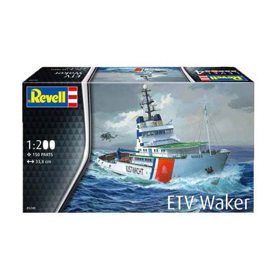 Revell Modellbausatz - etv Waker 1:200 - 150-tlg.