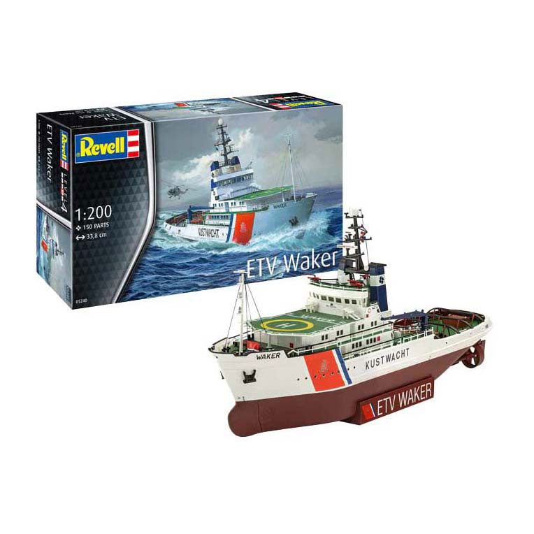 Revell Modellbausatz - etv Waker 1:200 - 150-tlg.