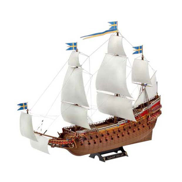 Revell Modellbausatz - Schwedisches Königsschiff Vasa 1:150 - 330 Teile.