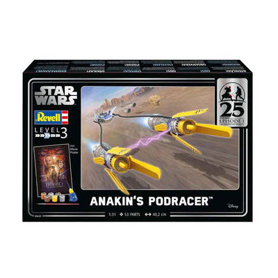 Revell Modellbausatz Star Wars – Anakins Podracer 1:31 – 53-tlg.