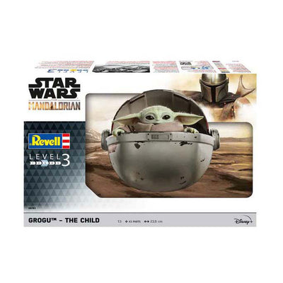 Revell Modellbausatz Star Wars – Grogu das Kind der Mandalorianer 1:3 – 43-tlg.