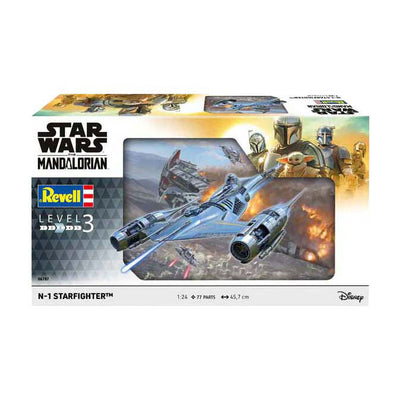 Revell Modellbausatz Star Wars - N1 Starfighter The Mandalorian 1:24 - 77-tlg.