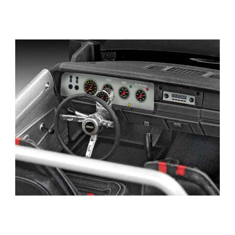 Revell Modellbausatz Fast Furious – Dominics 1970 Dodge Charger 1:25 – 117 Teile.