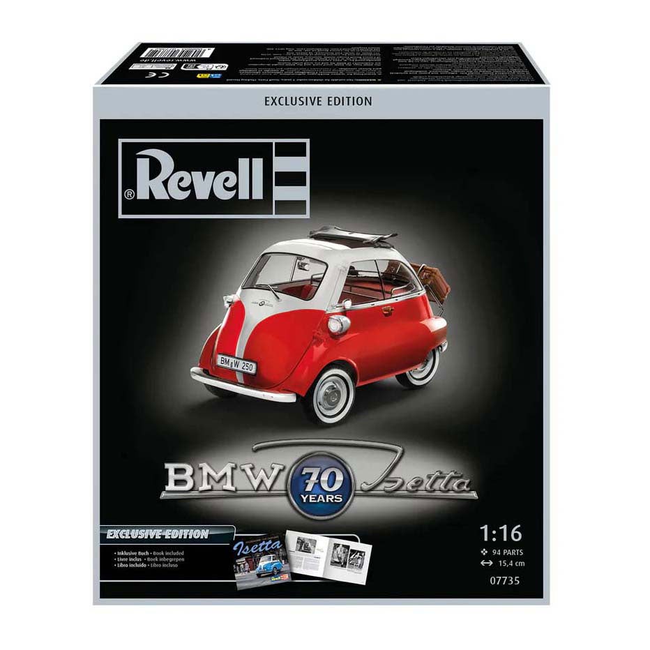 Revell Modellbausatz - BMW Isetta 250 - 70 Jahre Isetta 1:16 - 94tlg.