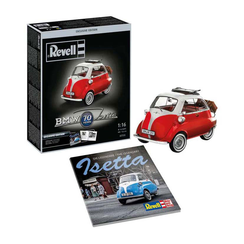 Revell Modellbausatz - BMW Isetta 250 - 70 Jahre Isetta 1:16 - 94tlg.