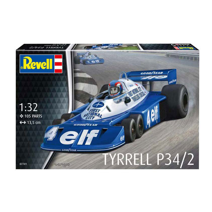 Revell Modellbausatz - Tyrrel P34 2 1:32 - 105-tlg.
