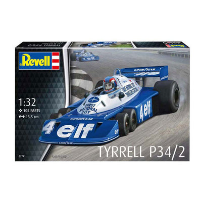 Revell Modellbausatz - Tyrrel P34 2 1:32 - 105-tlg.