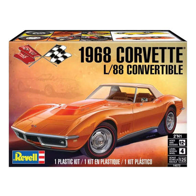 Revell Modellbausatz - '68 Corvette L-88 Roadster 1:24