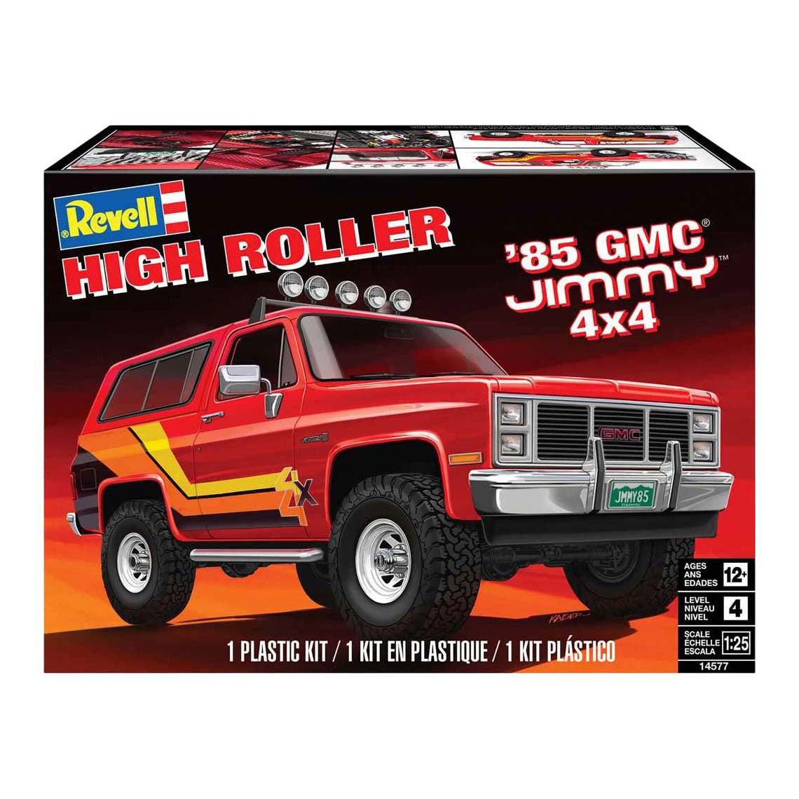 Revell-Modellbausatz - '85 GMC Jimmy High Roller 1:25