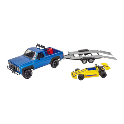 Revell Modellbausatz - 78er Chevy 4x4 Pickup mit Go-Kart 1:25