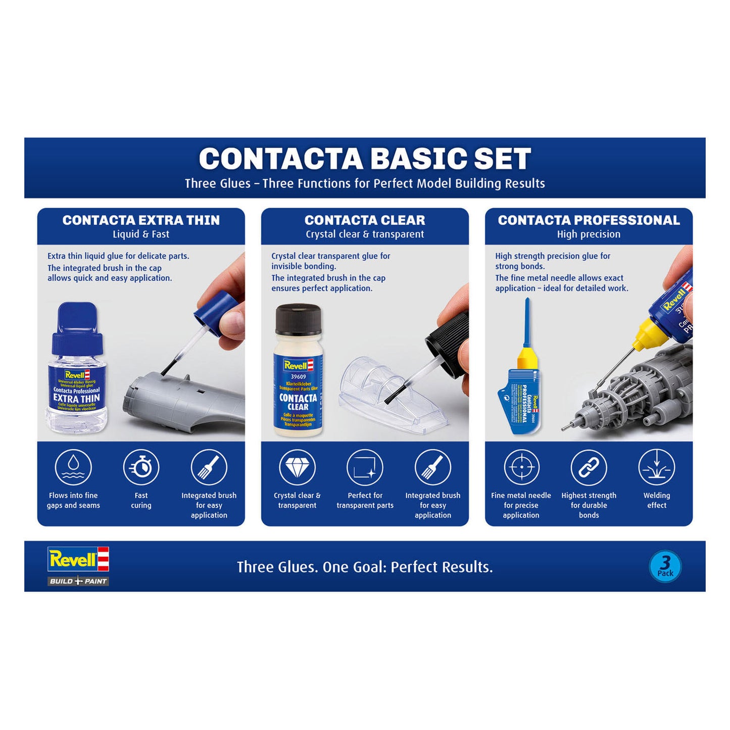 Revell Contacta Basis-Klebeset