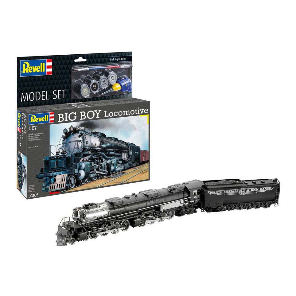 Revell Modellbausatz – Lokomotive „Big Boy“ 1:87 – 233-tlg.