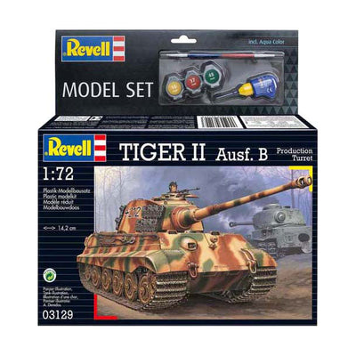 Revell Modellbausatz - Tiger II ausf. b 1:72 - 144 Stk.
