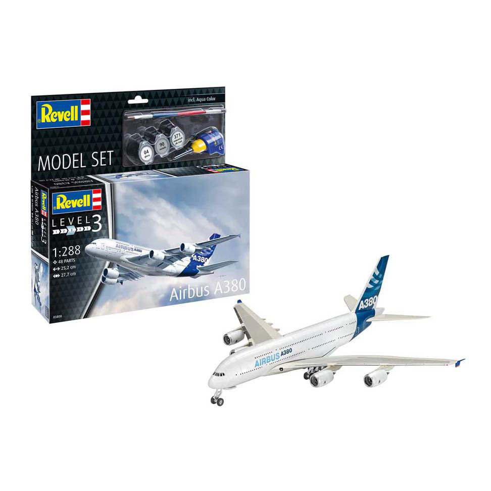 Revell Modellbausatz - Airbus A380 1:288 - 48tlg.