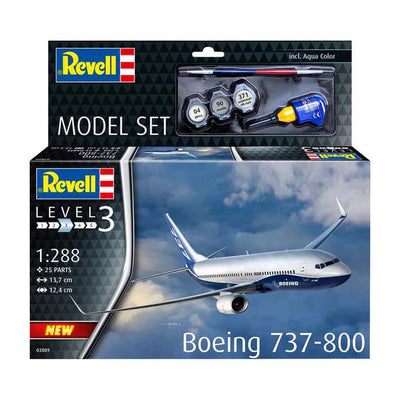 Revell Modellbausatz - Boeing 737-800 1:288 - 25-tlg.