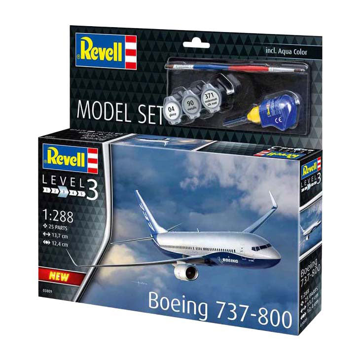 Revell Modellbausatz - Boeing 737-800 1:288 - 25-tlg.