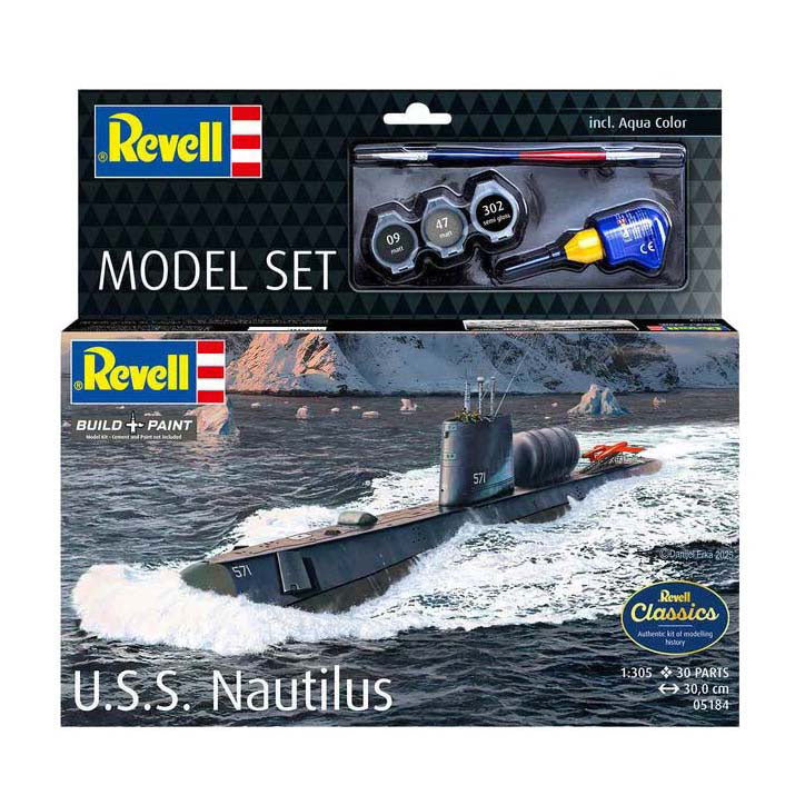 Revell-Modellbausatz – U.S.S. Nautilus 1:305 - 30Stk.