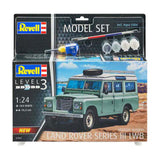 Revell Modellbausatz - Land Rover Series III LWB (s. Wagon) 1:24 - 184tlg. - afbeelding 2