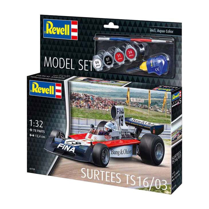 Revell Modellbausatz - Surtees TS16 03 Formel 1 1:32 - 78-tlg.